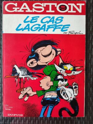 Gaston - T9 - Le cas lagaffe - Publicité TOTAL