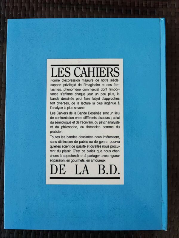 Les cahiers de la bande dessinée - Recueil n° 56 à 59