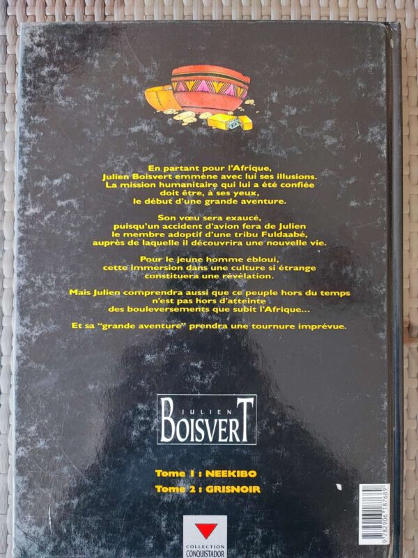 Julien Boisvert - T1 - Neêkibo - Réédition