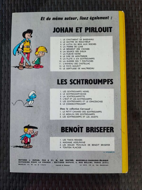 Johan et Pirlouit - T13 - Le sortilège de Maltrochu - EO