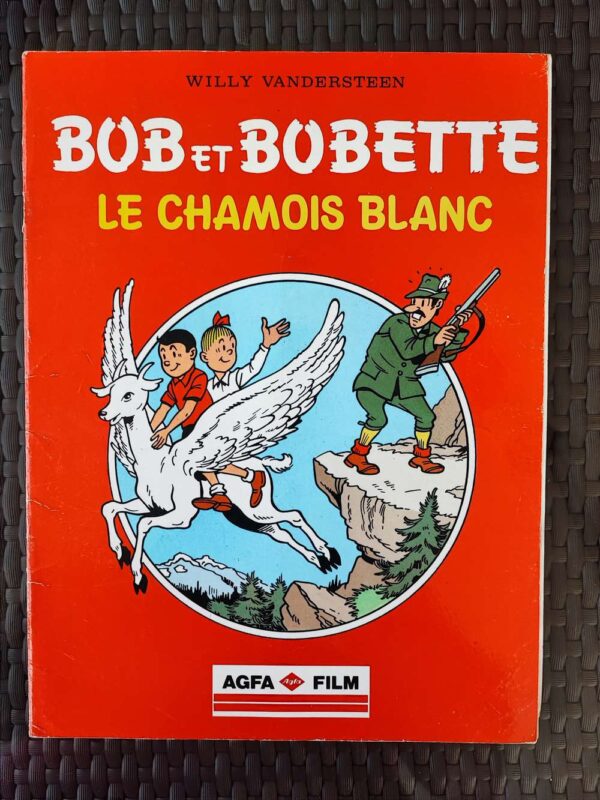 Bob et Bobette - Le chamois blanc - Publicité AGFA