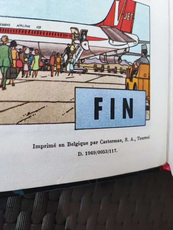 Tintin - Vol 714 pour Sidney - 1969