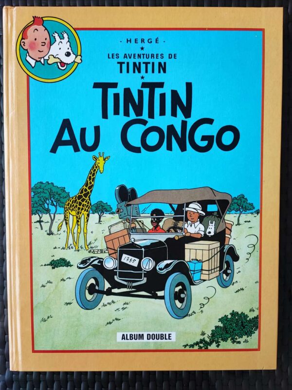 Tintin - Album double France Loisirs - Tintin au Congo & Tintin en Amérique