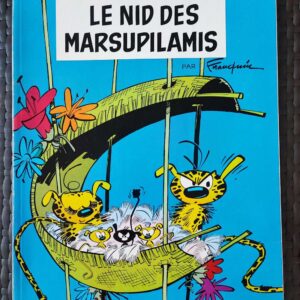 Spirou et Fantasio - Le nid des Marsupilamis - Publicité Garnier
