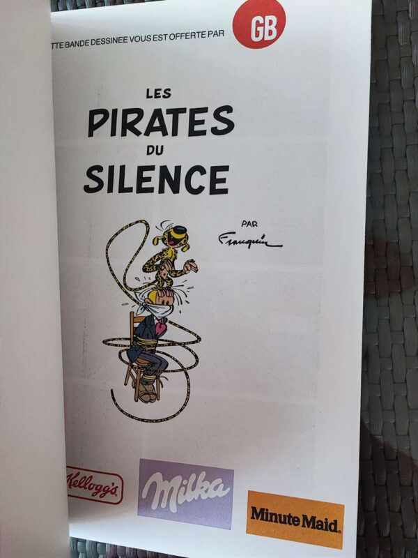 Spirou et Fantasio - Les pirates du silence - Publicité GB