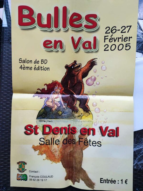 Affiche Festival BD - Bulles en Val 2005