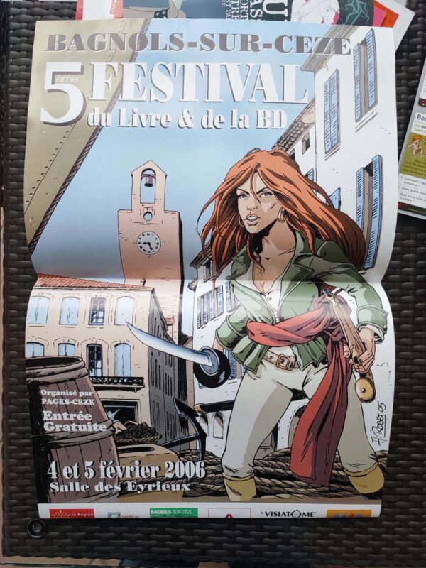 Affiche Festival BD - Bagnols-sur-Cèze 2006