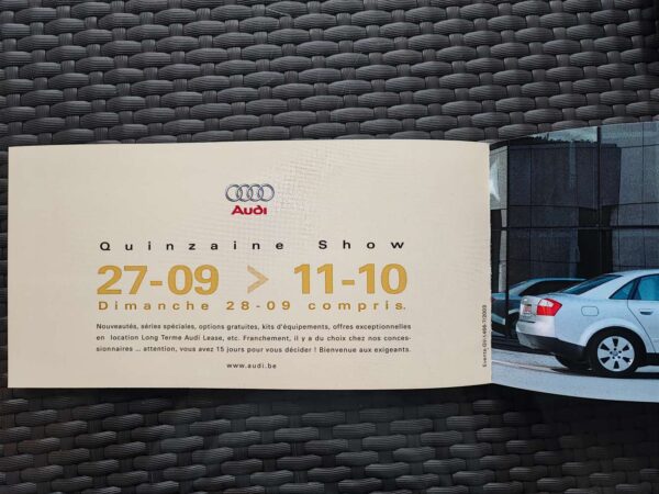 Le Chat - 3 cartons publicitaires AUDI