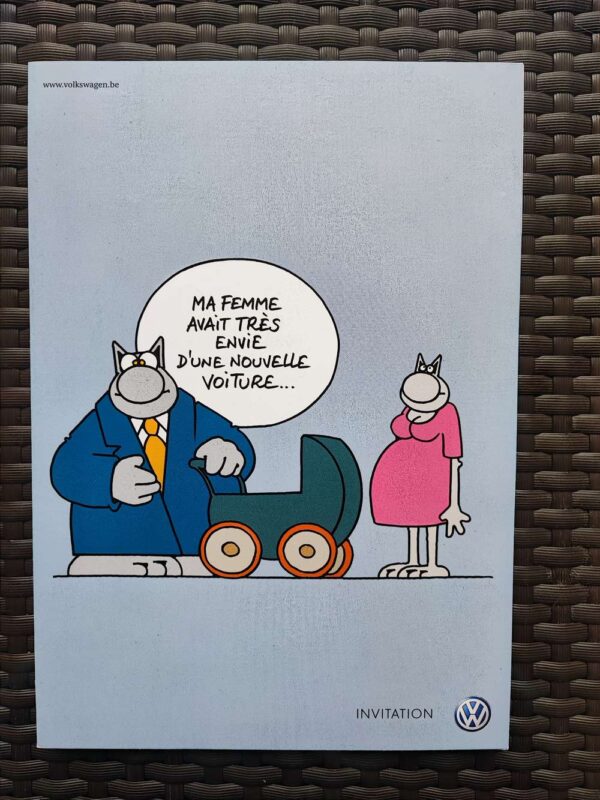Le Chat - 3 cartons publicitaires AUDI