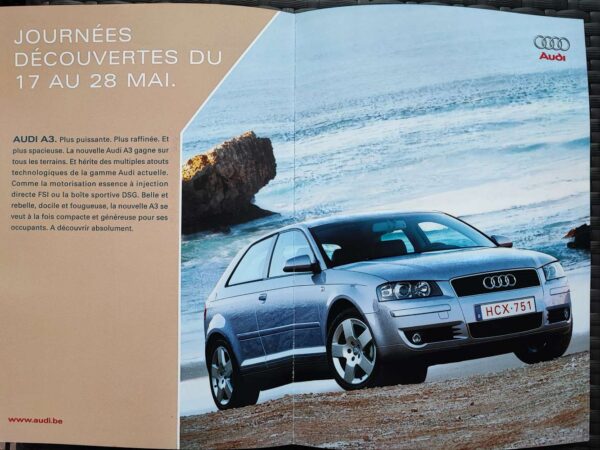Le Chat - 3 cartons publicitaires AUDI