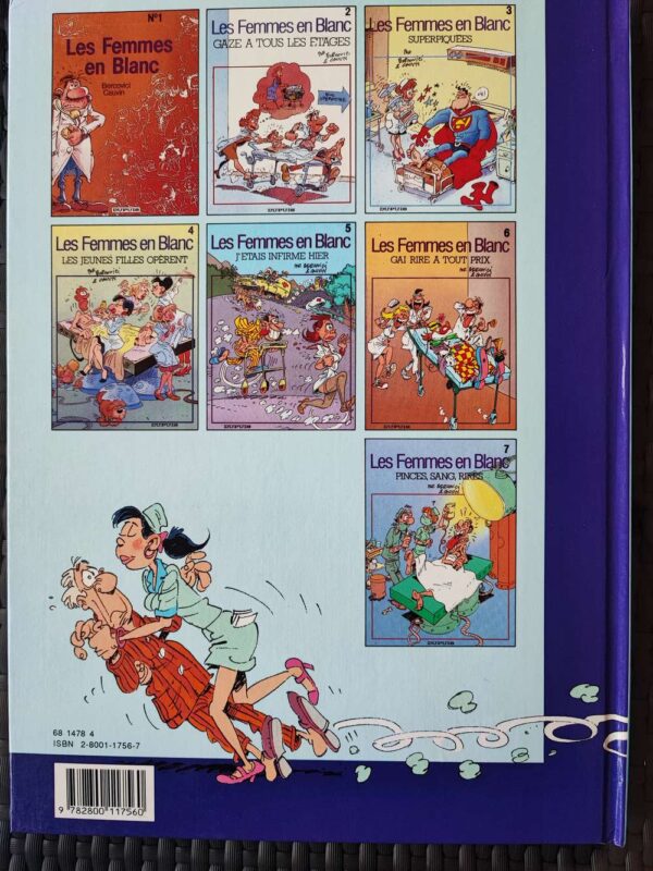 Les femmes en blanc - T7 - Pinces, sang, rires - EO