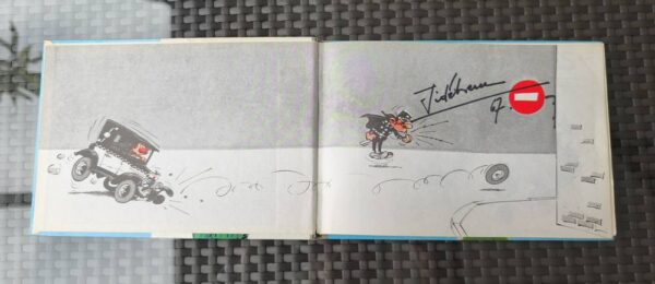 Gaston - Gare aux gaffes - Tome 1 - EO 1966 - Signé