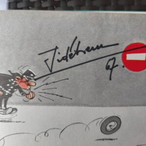 Gaston - Gare aux gaffes - Tome 1 - EO 1966 - Signé
