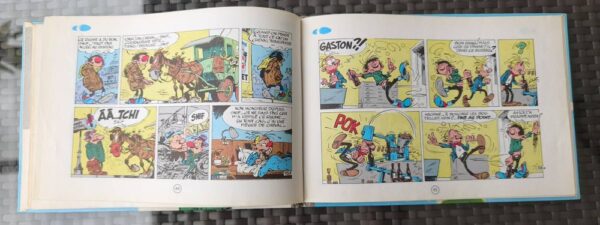 Gaston - Gare aux gaffes - Tome 1 - EO 1966 - Signé
