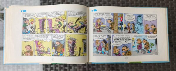 Gaston - Gare aux gaffes - Tome 1 - EO 1966 - Signé